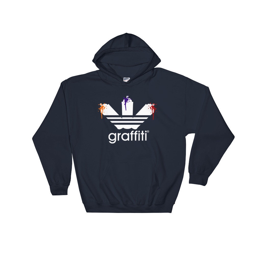 Graffiti Spray Paint Cans Hooded Sweatshirt - Etsy