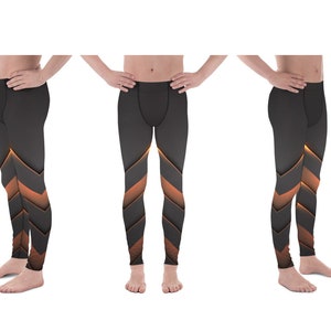 Litmus Abstract Stripes Men&#39;s Leggings