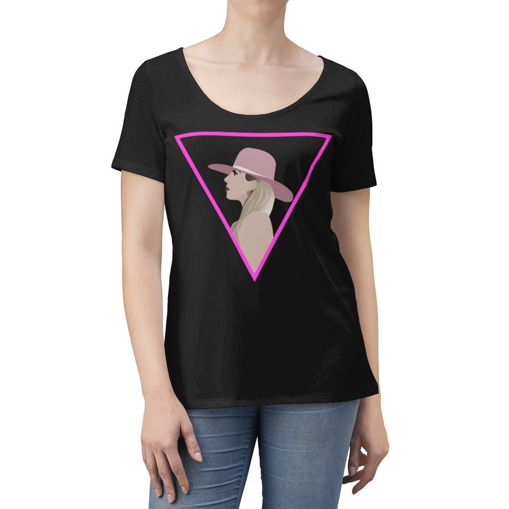 JOANNE Women s Scoop Neck T shirt Etsy