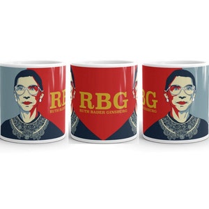 Notorious RBG Ruth Bader Ginsburg Ceramic Mug