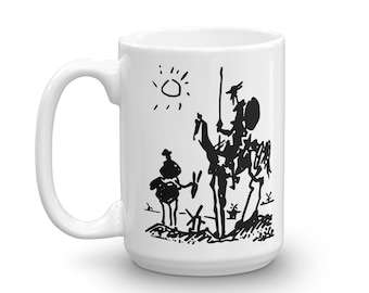 Don Quixote De La Mancha Ceramic Mug