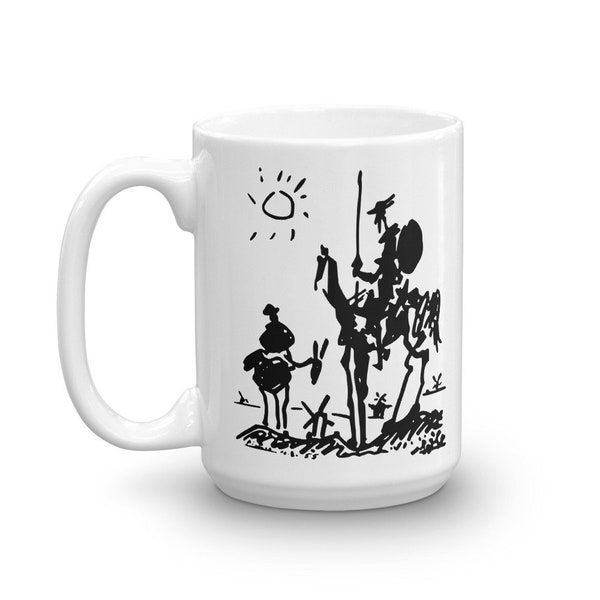 Don Quixote De La Mancha Ceramic Mug