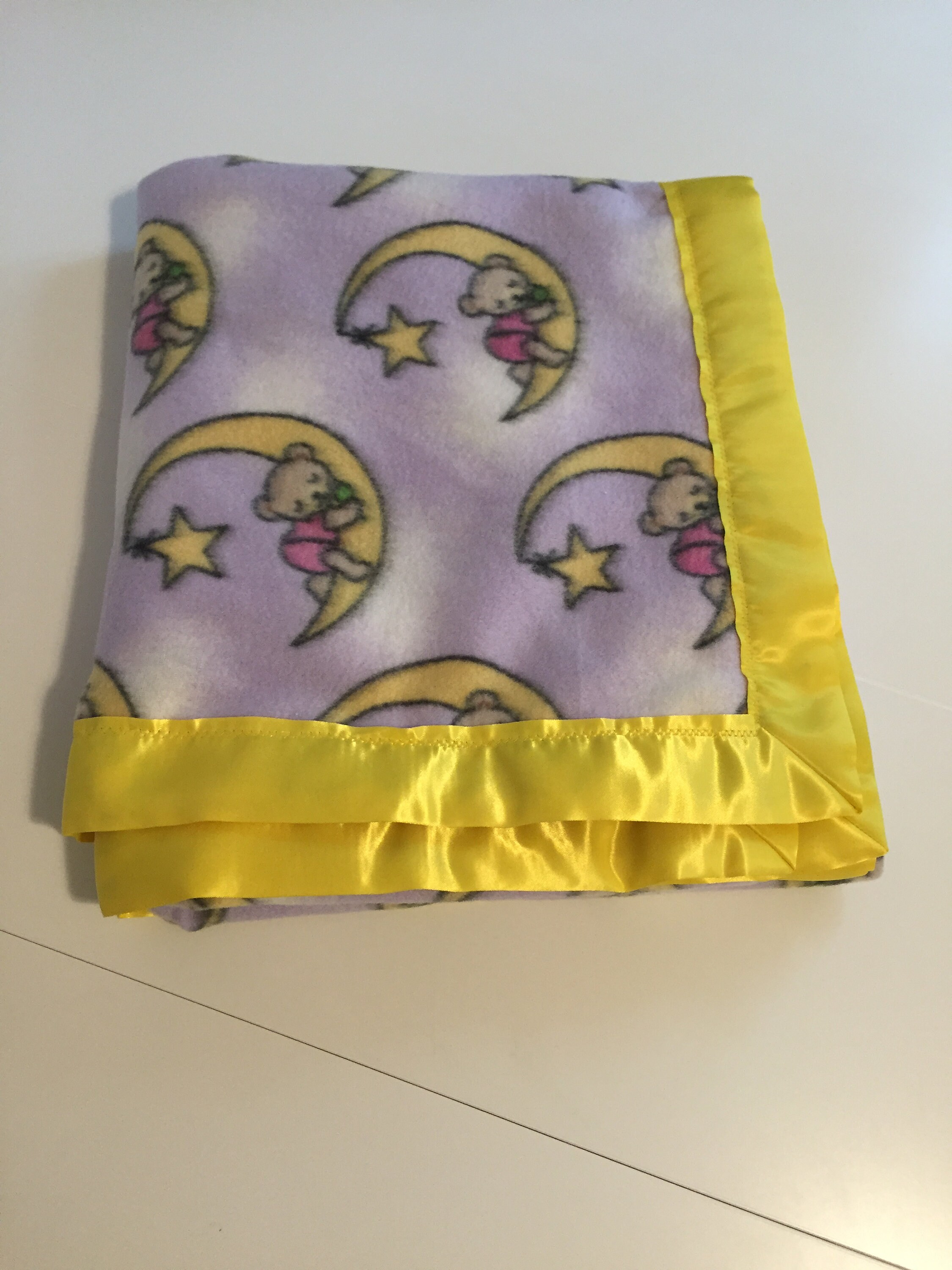 Sleeping Bear Baby Blanket Bear Nursery Theme Baby Bear Etsy