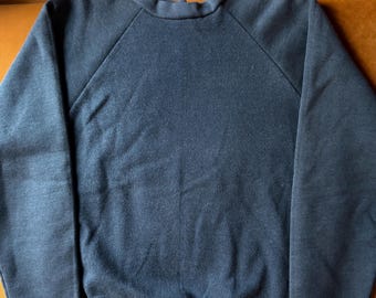 Vintage 1970s Black Sweatshirt