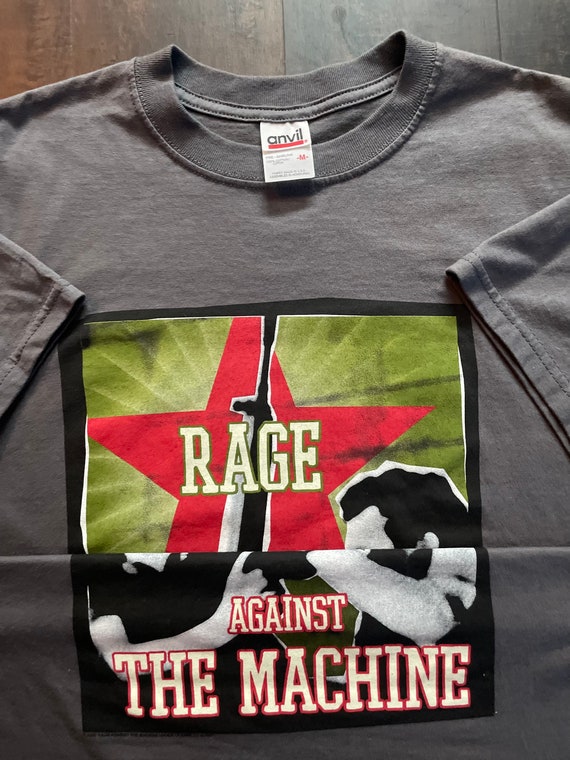 Vintage 2000 Rage Against the Machine Tour Shirt Size M - Etsy