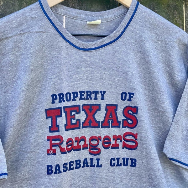 Texas Rangers Shirt Vintage - Etsy