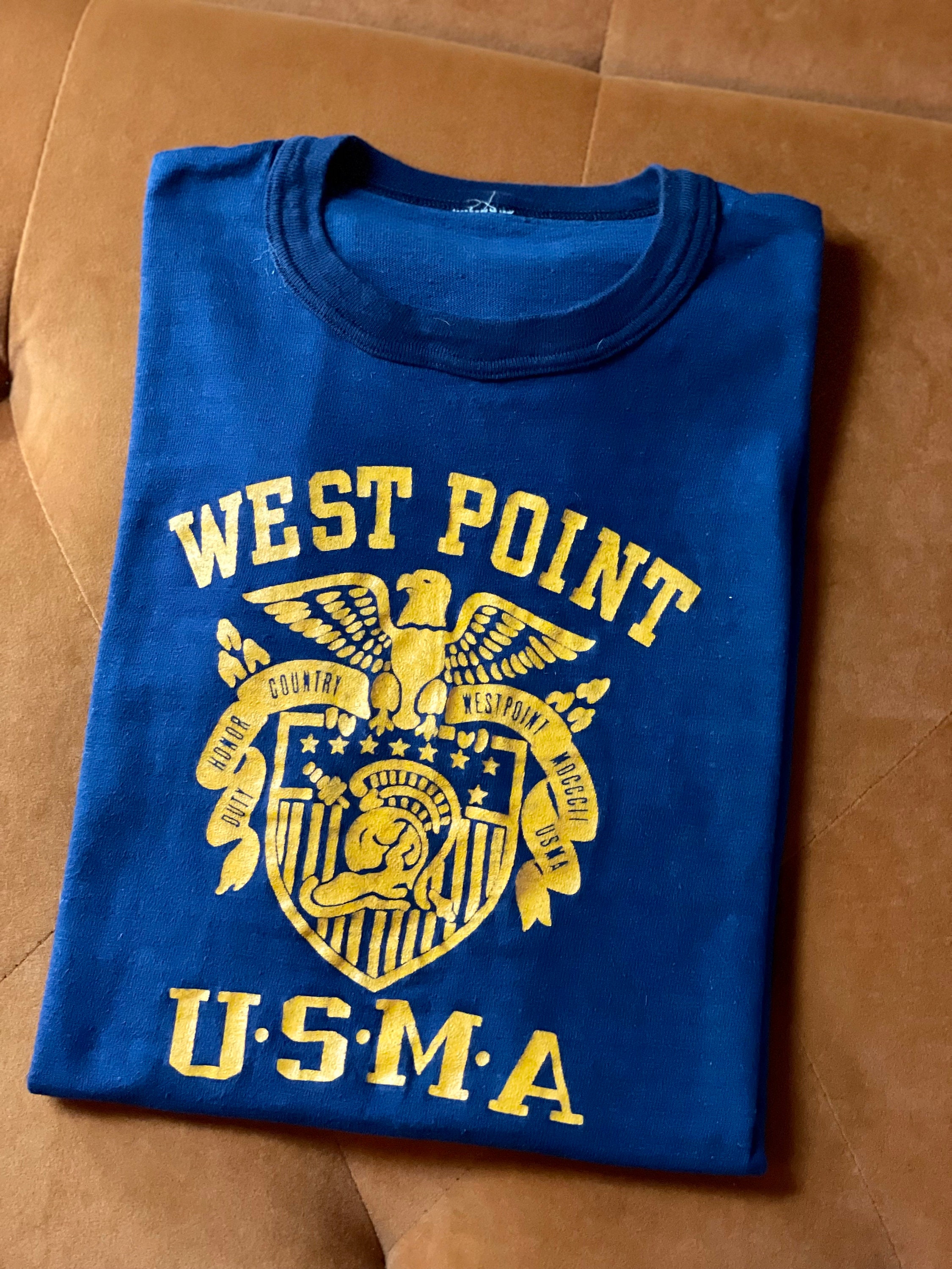 Vintage 70s West Point T Shirt Size L - Etsy Vintage 70s West Point T Shirt Size L - Etsy