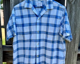 1960s Pennys Towncraft Loop Collar Shirt