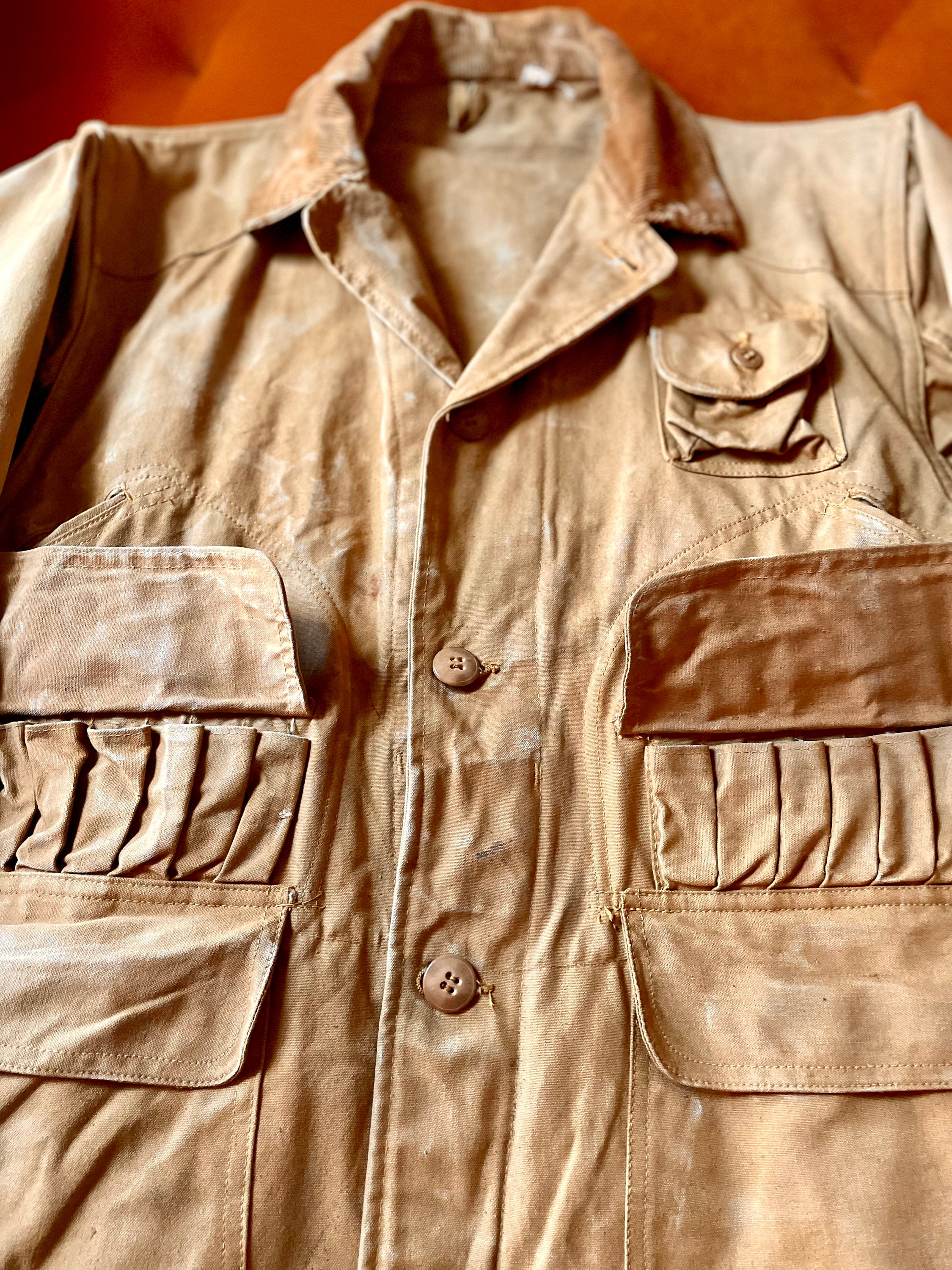 Vintage 40s Redhead Brand Bone Dry Distressed Hunting Jacket - Etsy Vintage 40s Redhead Brand Bone Dry Distressed Hunting Jacket - Etsy