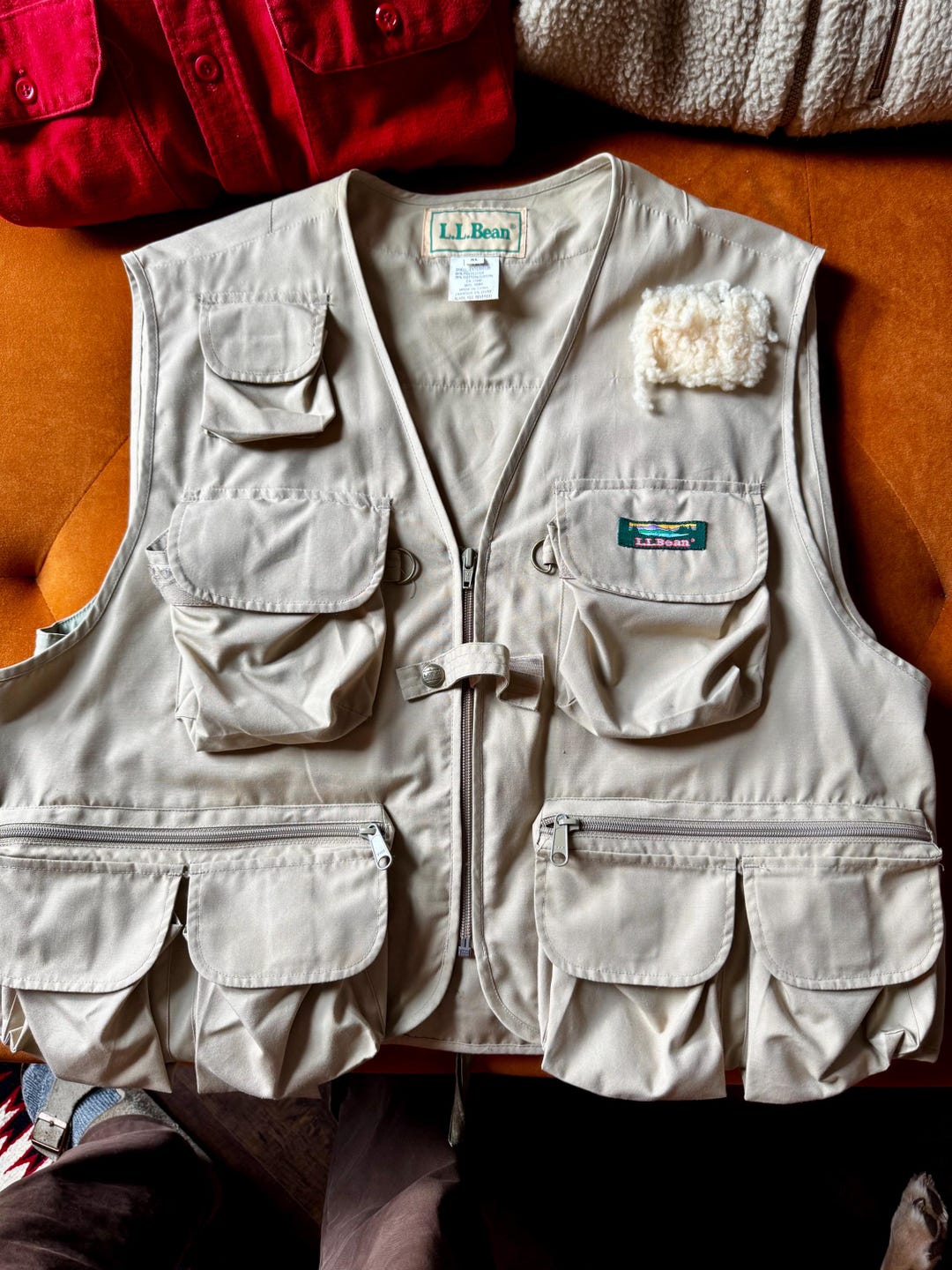 Vintage 90s L.L. Bean Fly Fishing Vest Etsy