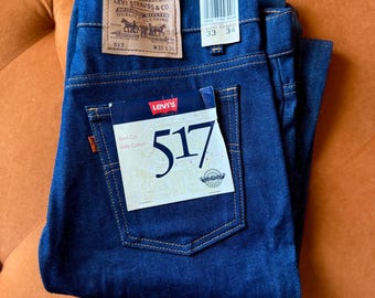 DSNWT 80s Levi’s 517 Bootcut Jeans Size 33x34