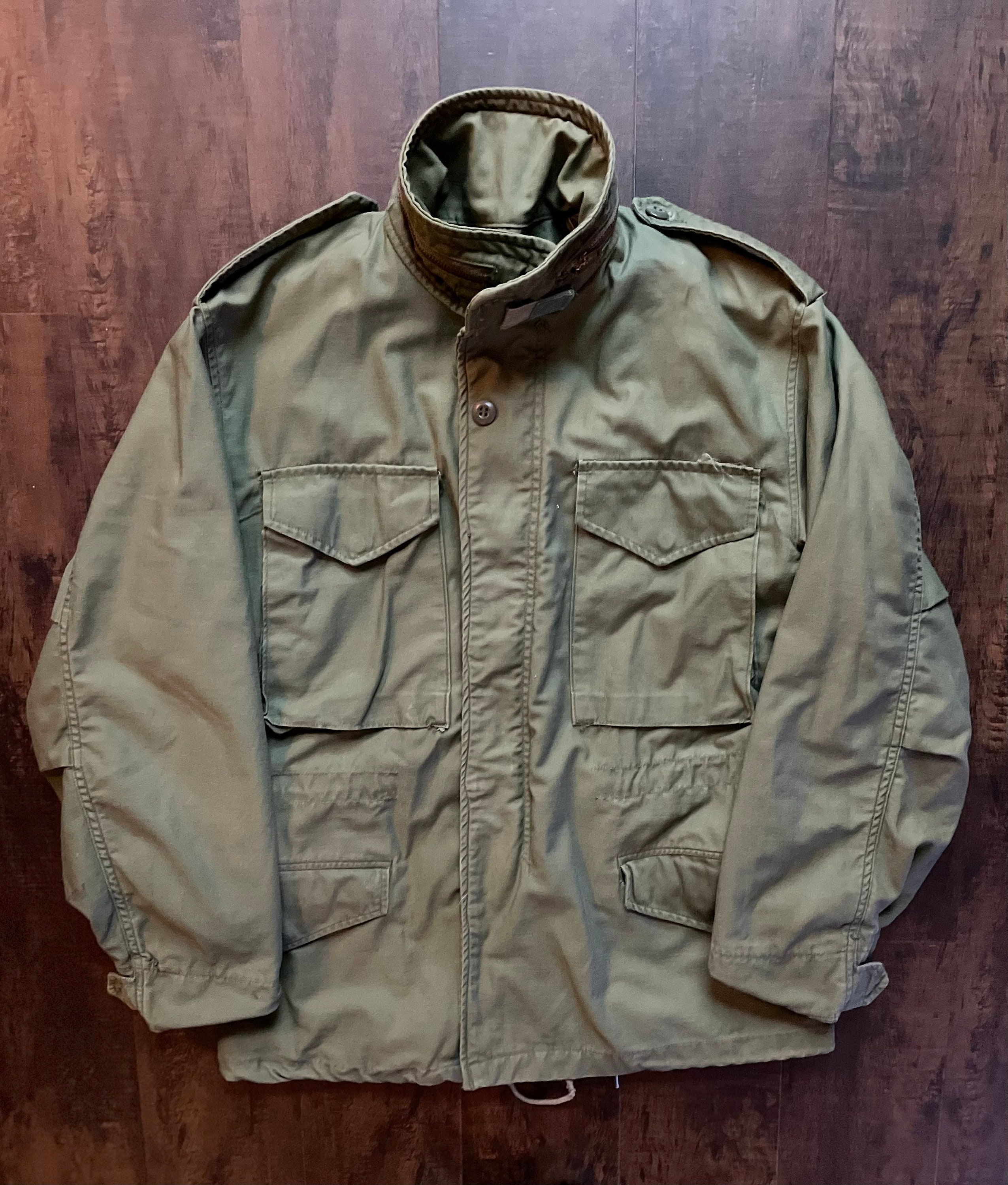Vintage 1975 M65 Field Jacket Size Small Short