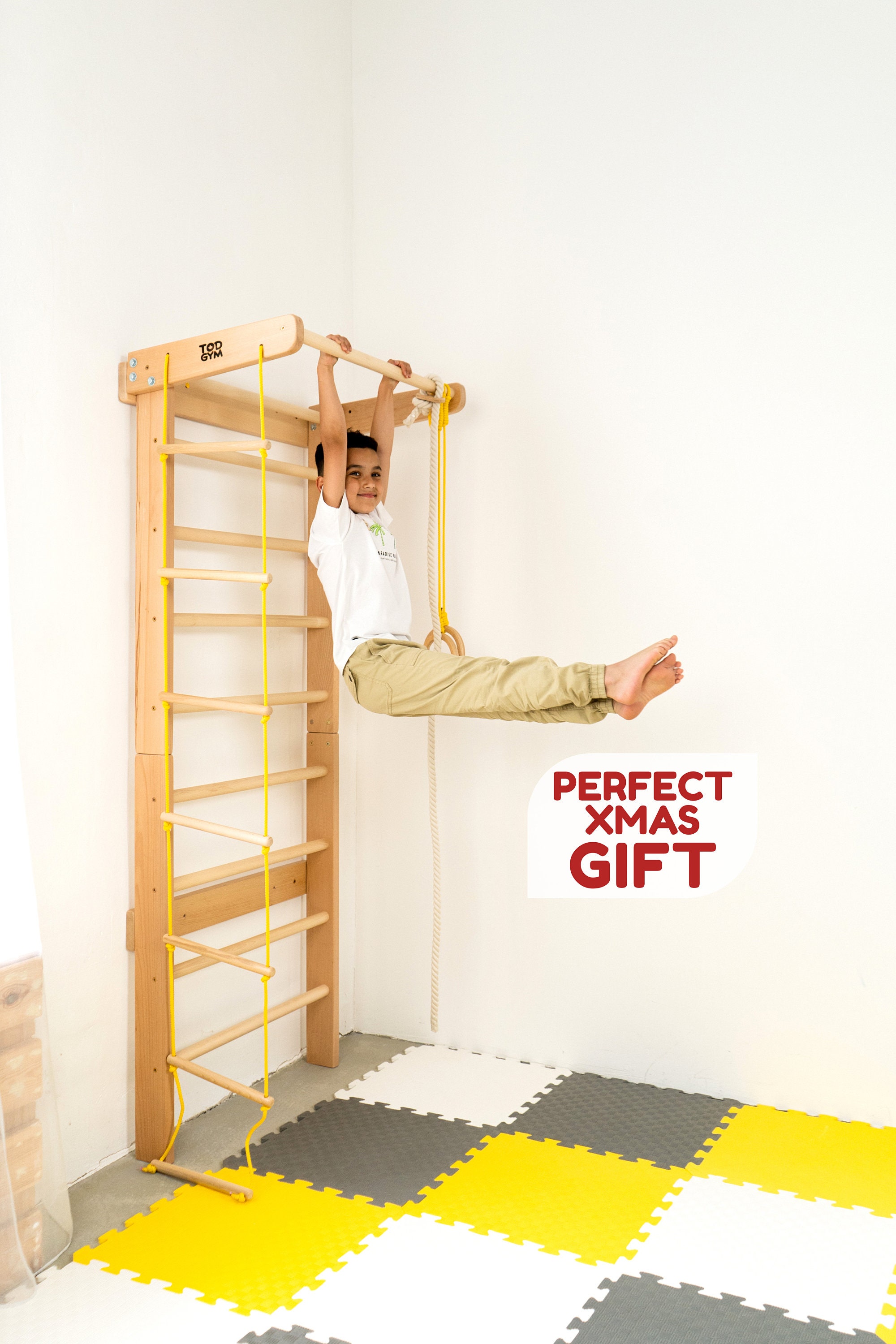 Wall Bars Pull up Bar Swedish Ladder Gymnastics Rings Stall Bars Home Gym Equipment Indoor Play Structure Workout Gift Climbing Wall Etsy Canada