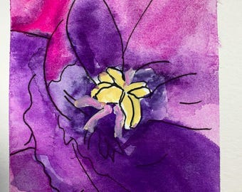 Purple tulip