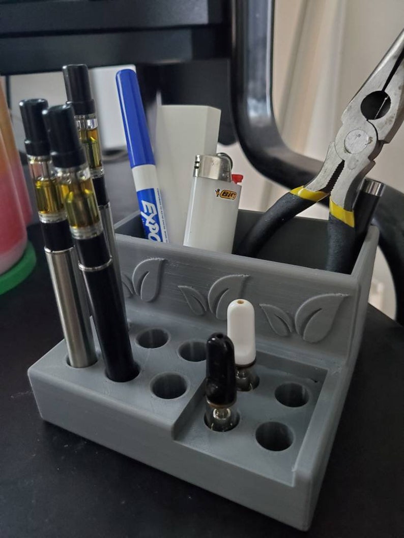Vape Pen Holder / Pen Stand Organizador de escritorio con 510 Etsy
