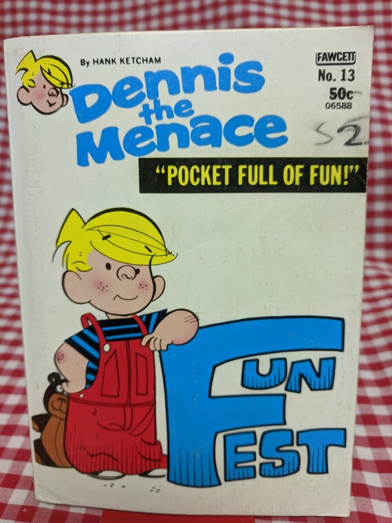 Vintage Dennis the Menace Pocket Full of Fun Comics - Etsy Vintage Dennis the Menace Pocket Full of Fun Comics - Etsy