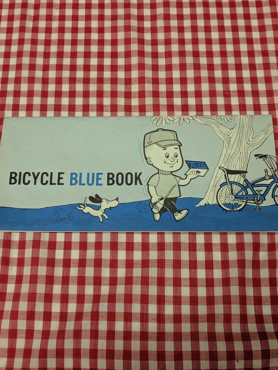 Bicycle Blue Book A Promotional Pamphlet by Goodyear Etsy