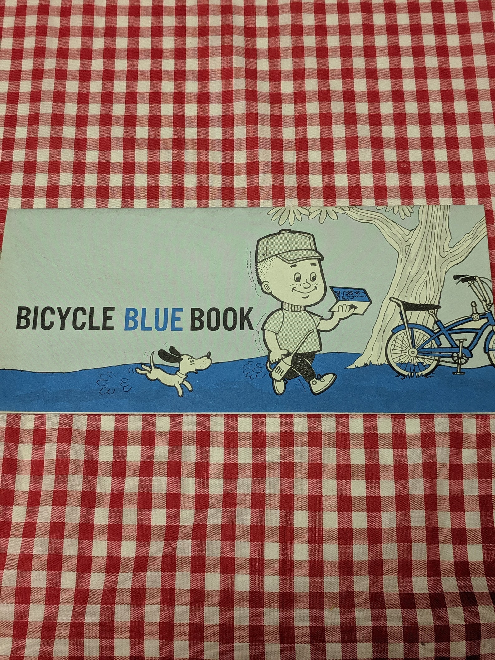 Bicycle Blue Book A Promotional Pamphlet by Goodyear Etsy