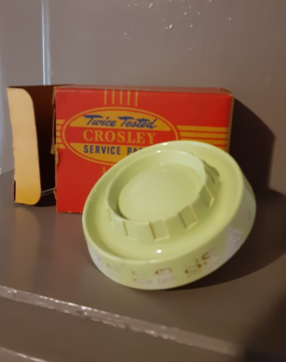 NOS Vintage Crosley Radio Knob Etsy
