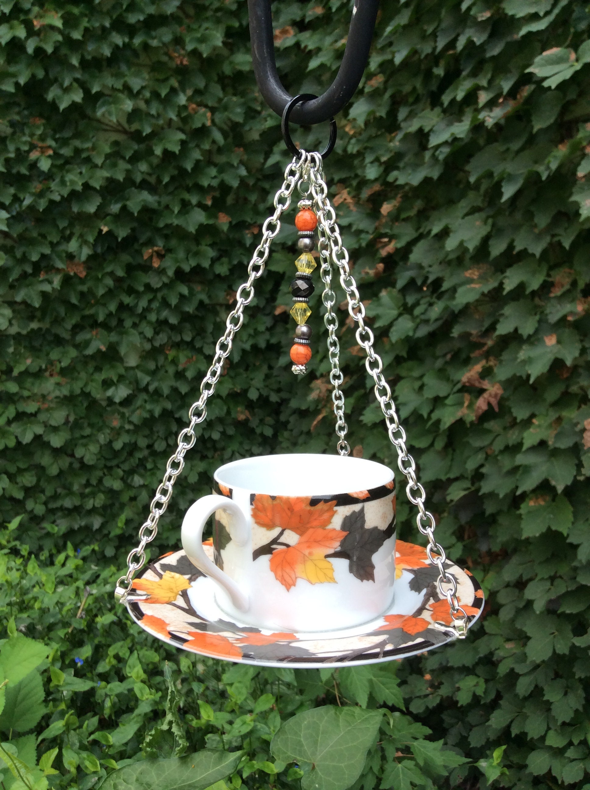 Tea Cup and Saucer Bird Feeder Garden Decorations Succulent Etsy