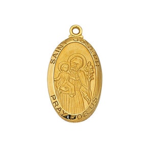 Collier Saint-Joseph en argent sterling