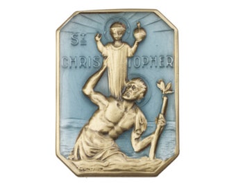 St. Christopher Visor Clip