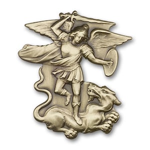 Saint Michel l’Archange Visor Clip