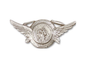 St Christopher Visor Clip