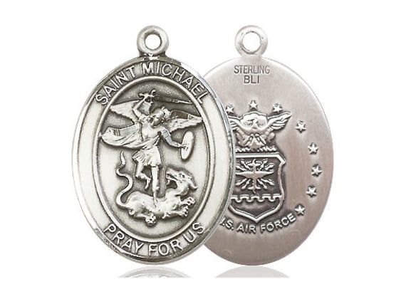 St michael air force necklace deals