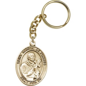 Saint Martin de Porres Keychain
