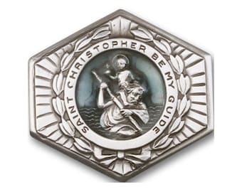 St. Christopher Visor Clip