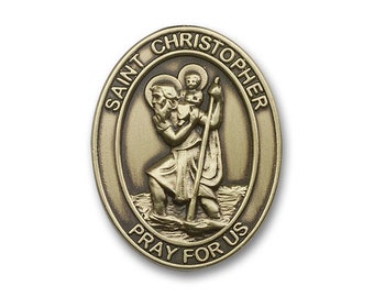St. Christopher Visor Clip