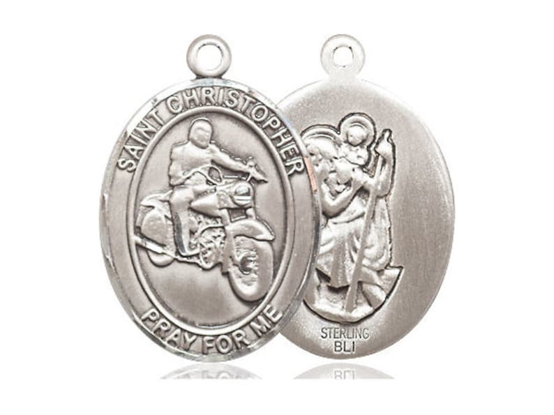 st christopher motorcycle bell