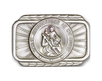 St Christopher Visor Clip