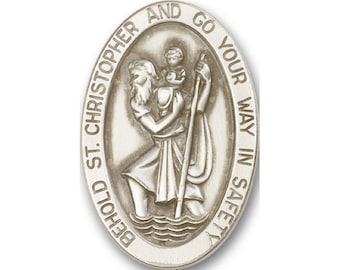 St Christopher Visor Clip