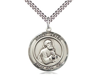 St Peter the Apostle Sterling Silver 