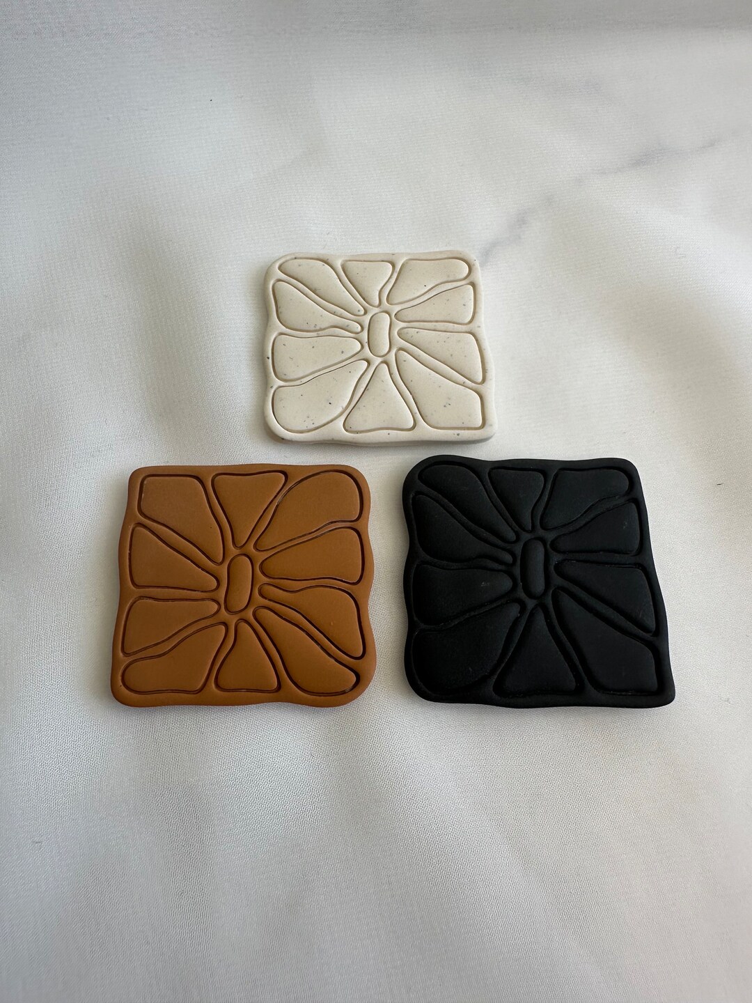 Boho Polymer Clay Fridge Magnets - Set of 3 Home Decor - Etsy