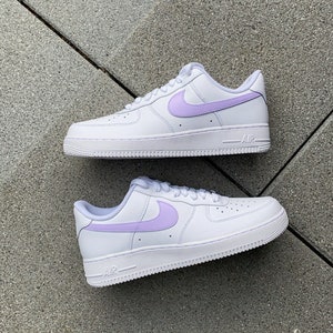 purple nike af1