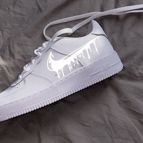 reflective drip air force 1