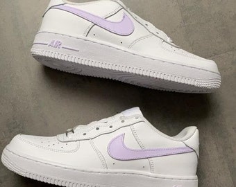 Purple Air Force 1 Etsy