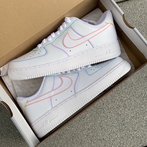 taupe nike air force ones