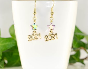 charcoal holographic glitter - secret Santa gifts for her Mickey Mouse glitter earrings stocking stuffer teacher gift