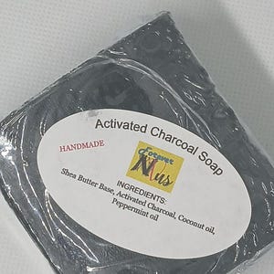 Handmade Activated Charcoal Soap