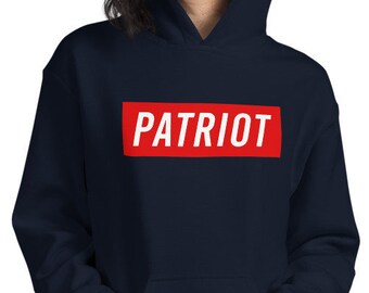 Patriot Hoodie By RedPill45, Patriotic American, Patriot, America Sweatshirt, Conservative Gift, America First, USA Hoodie, Patriot Hoodie