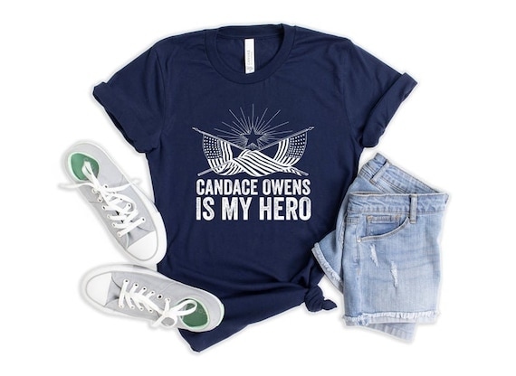 Candace Owens Is My Hero | Conservative Gift T-Shirt Candace Owens Is My Hero | Conservative Gift T-Shirt