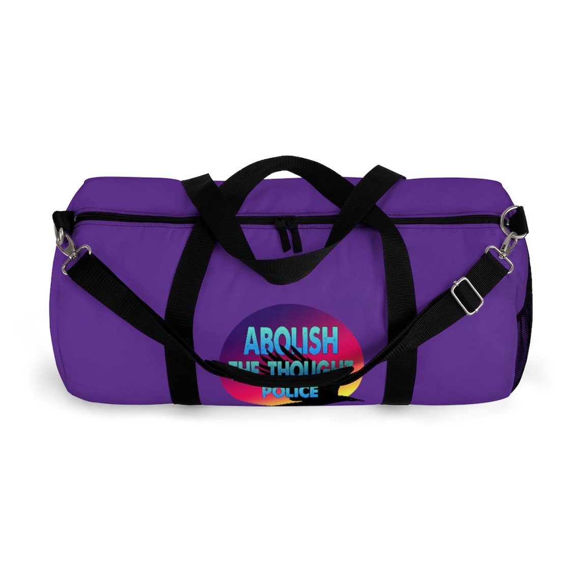Abolish the Thought Police Duffle Bag by Redpill45 Vaporwave Etsy