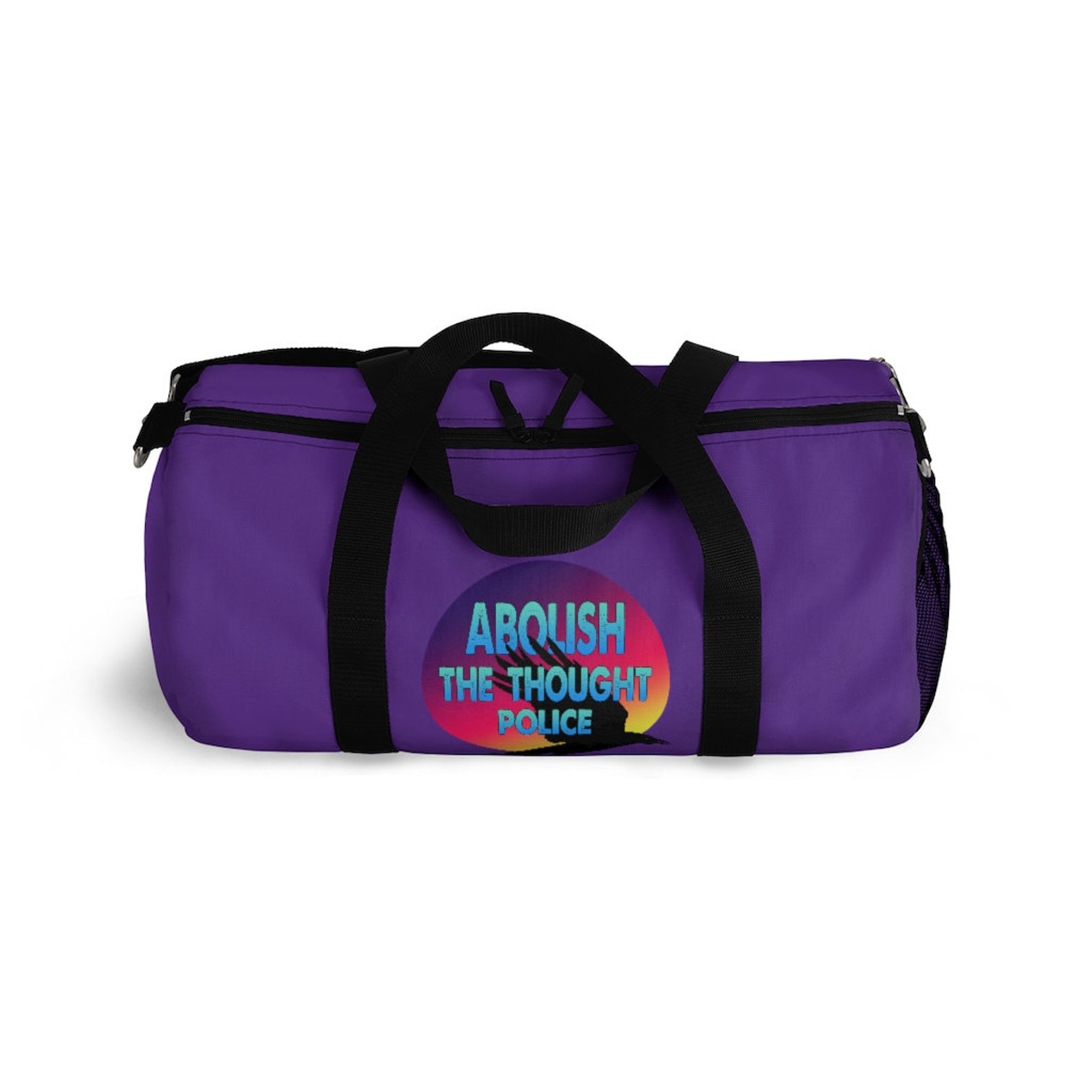 Abolish the Thought Police Duffle Bag by Redpill45 Vaporwave Etsy