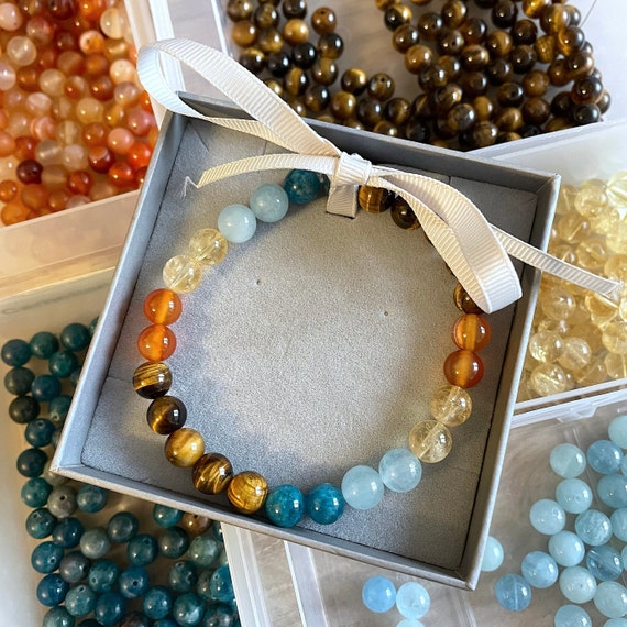 Positive energy on sale stone bracelet