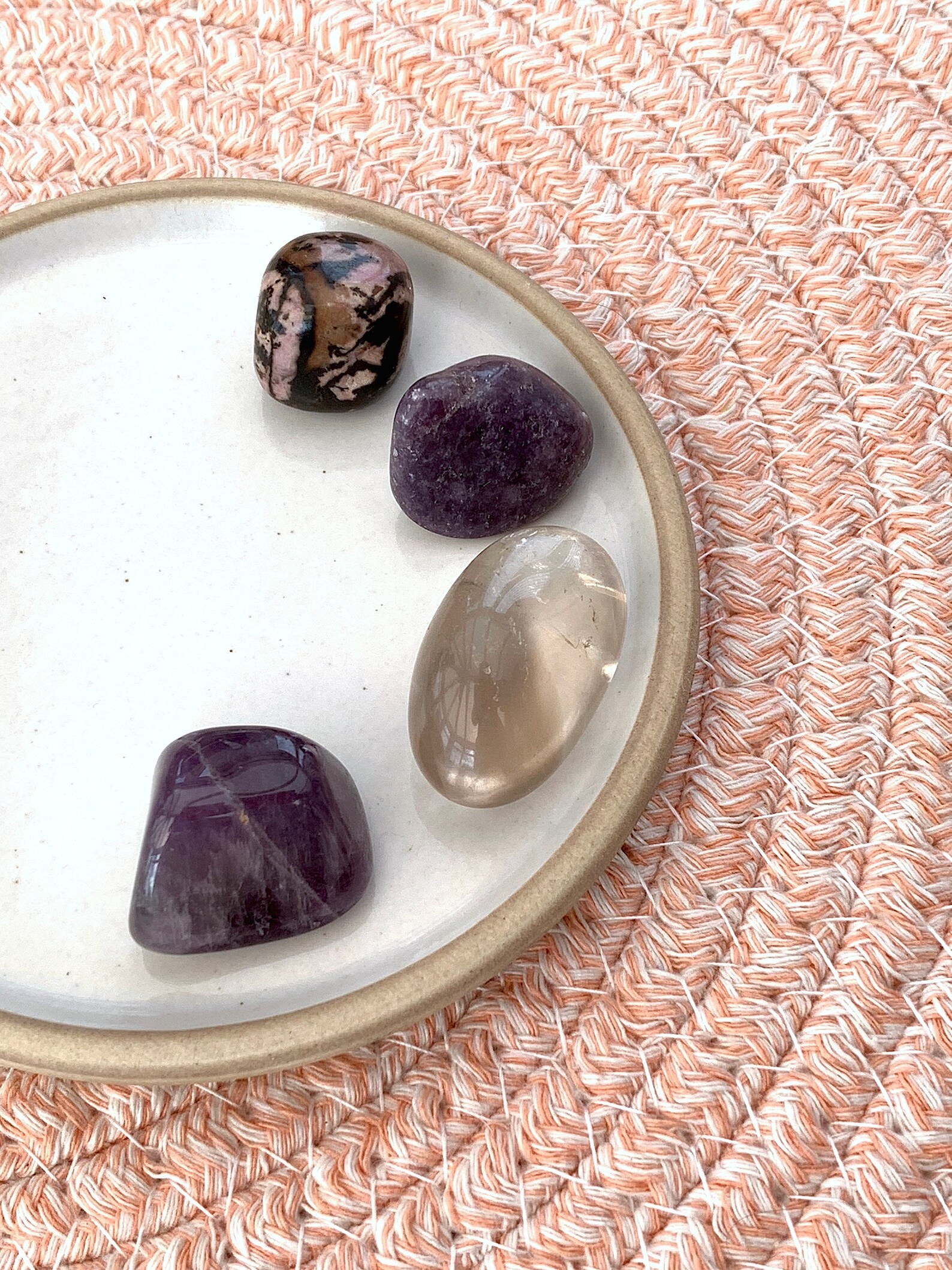 Calming crystals set soothing relaxing healing crystals Etsy