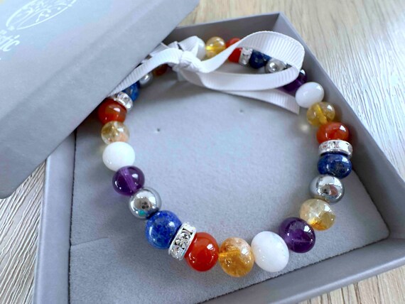 Menopause Bracelet Crystal Gemstone Bracelet for Menopause Relief